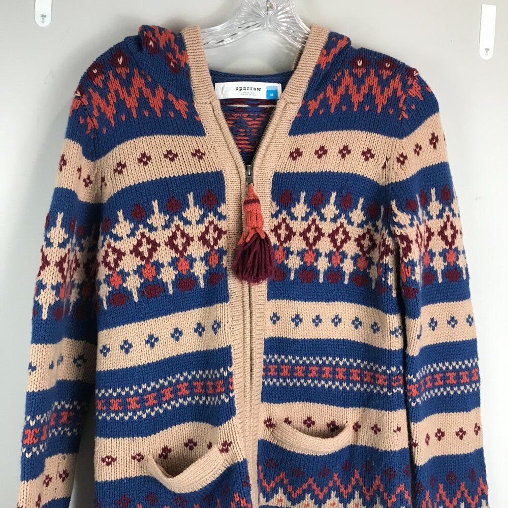 Sparrow Multicolor Patterned Cardigan - image 2